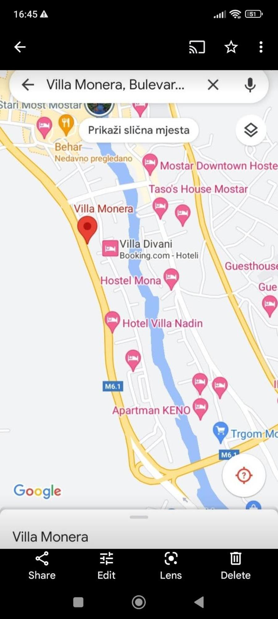 Villa Monera Apartments & Rooms & Free Garage موستار المظهر الخارجي الصورة